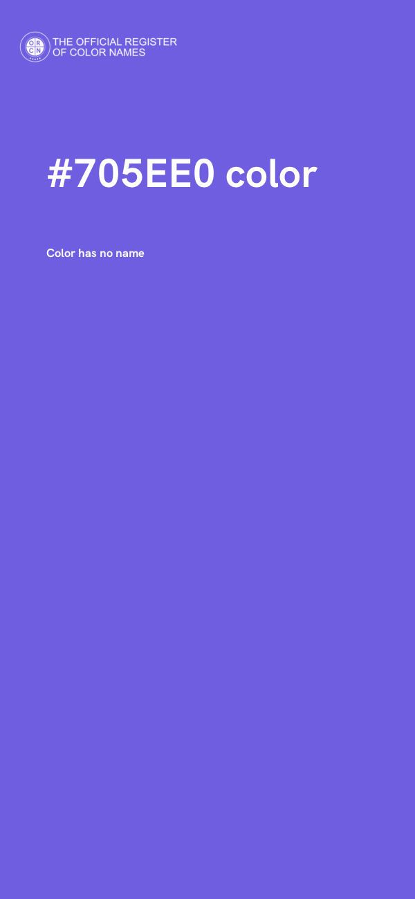#705EE0 color image