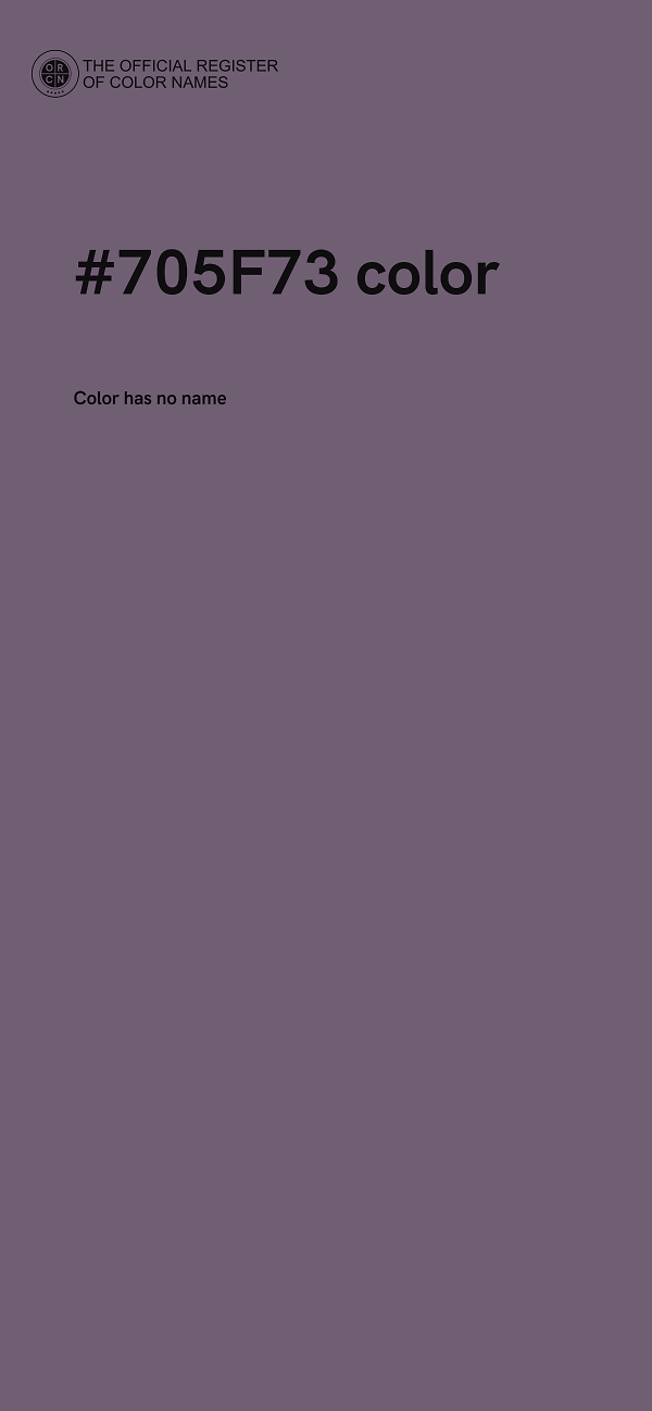 #705F73 color image