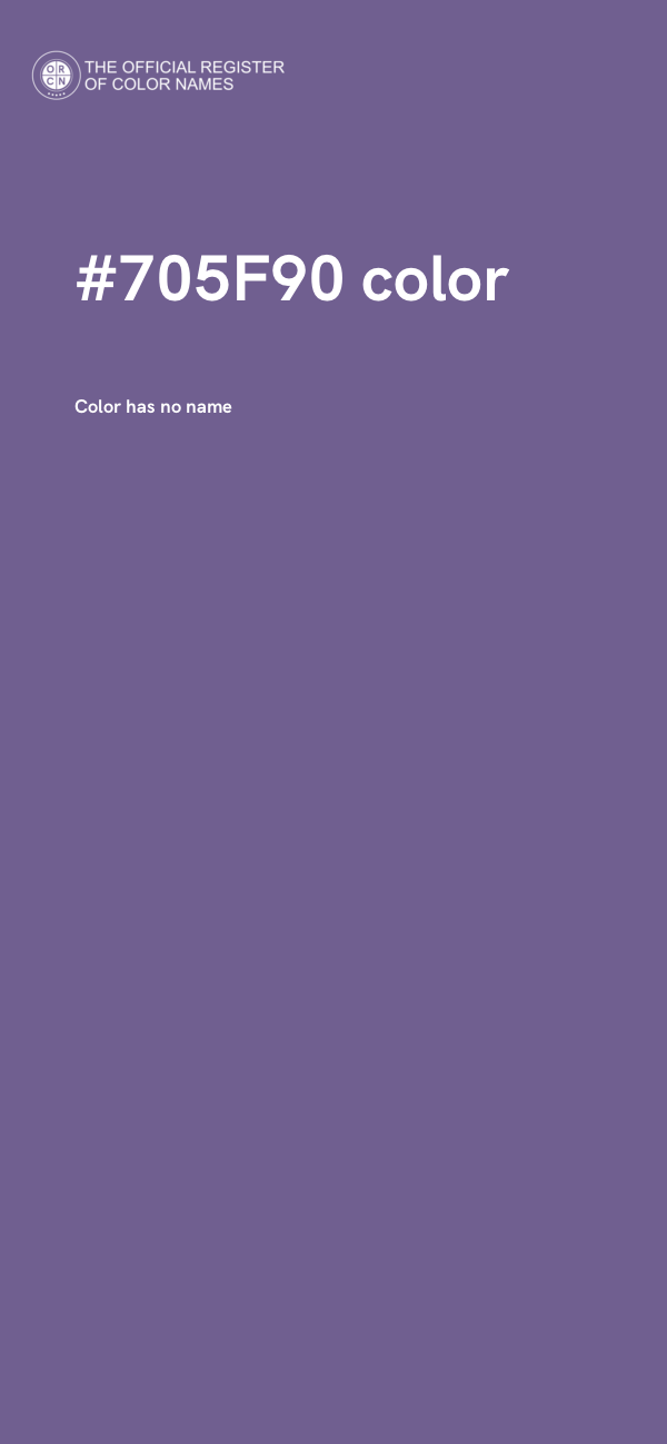 #705F90 color image