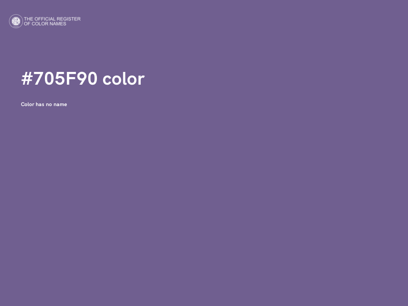 #705F90 color image