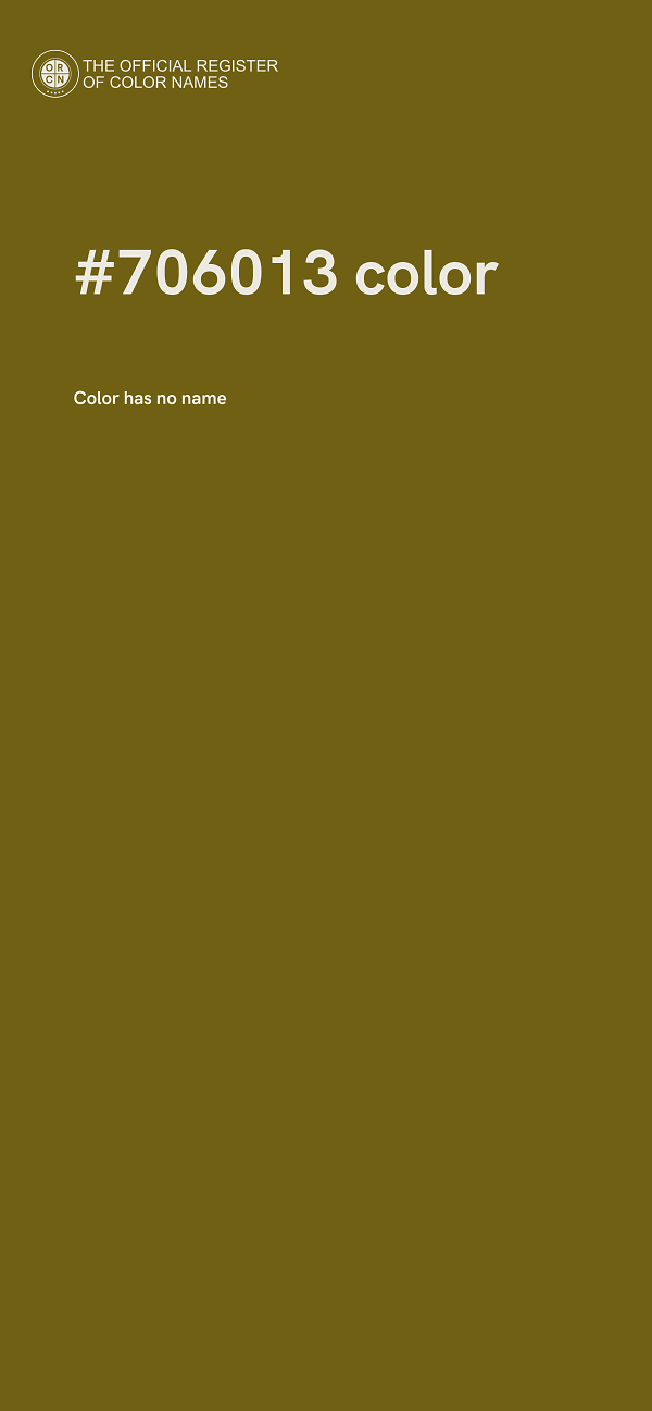 #706013 color image