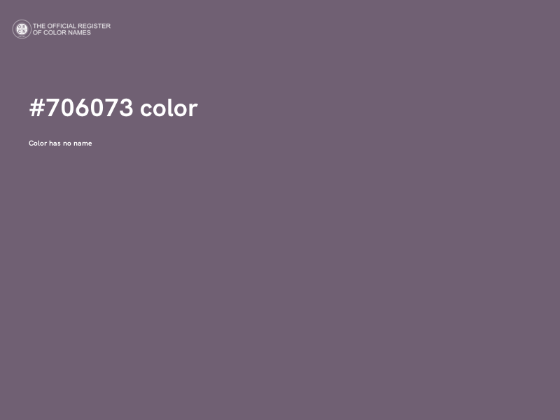 #706073 color image