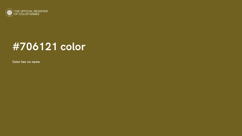 #706121 color image