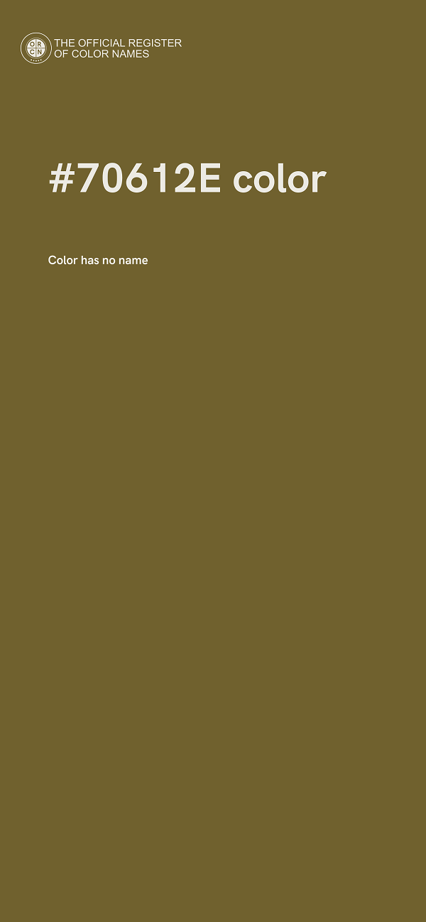 #70612E color image