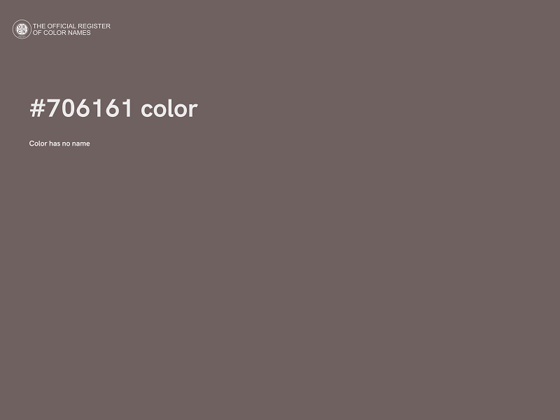 #706161 color image