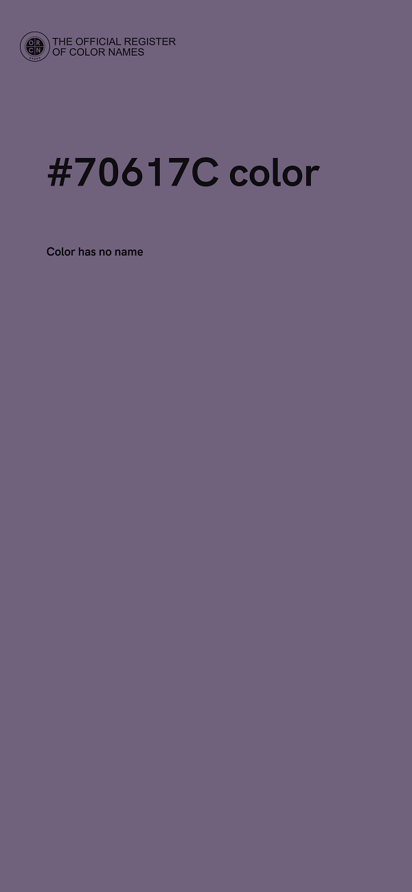 #70617C color image
