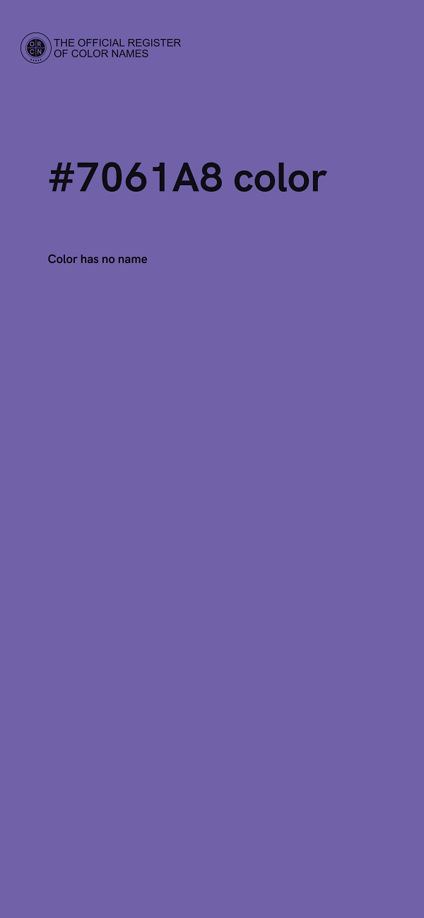 #7061A8 color image