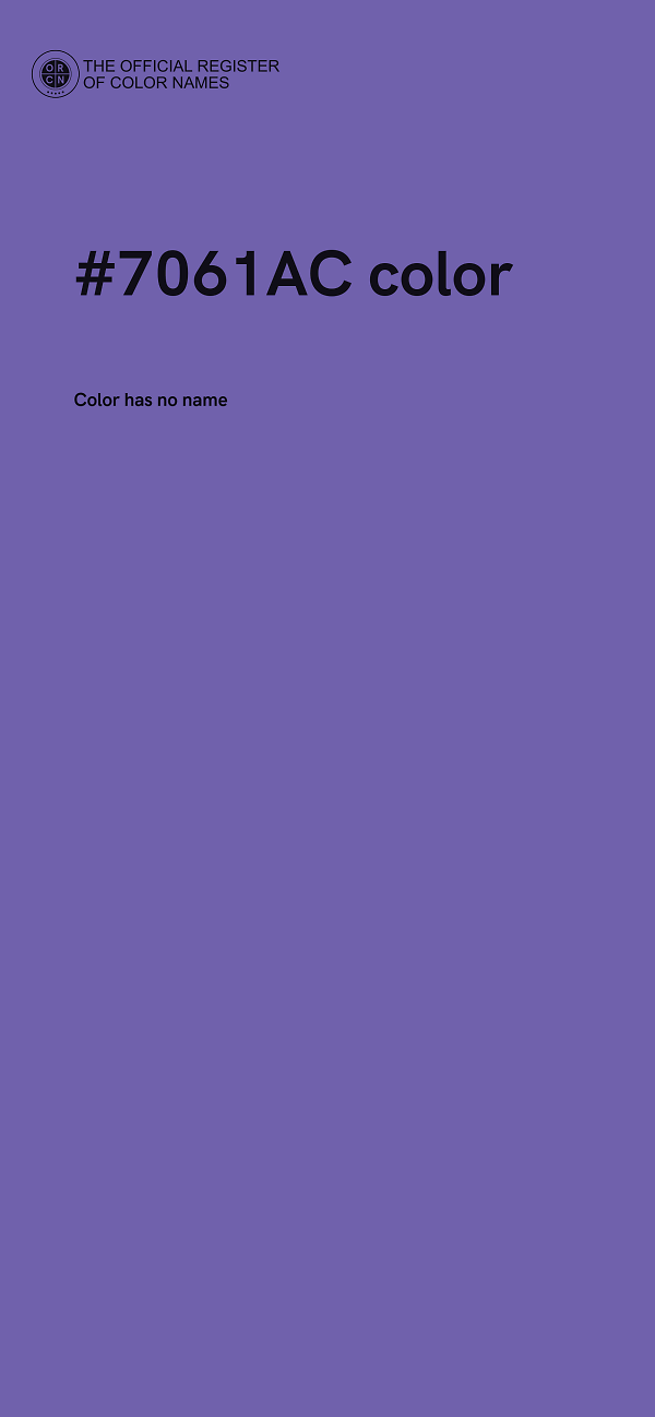 #7061AC color image