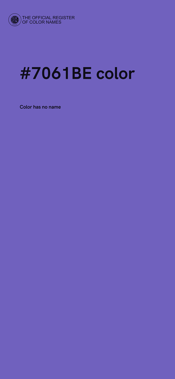#7061BE color image