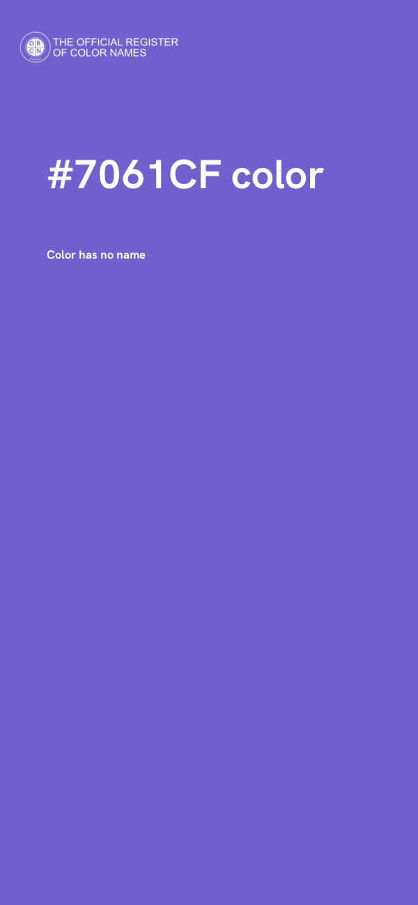 #7061CF color image