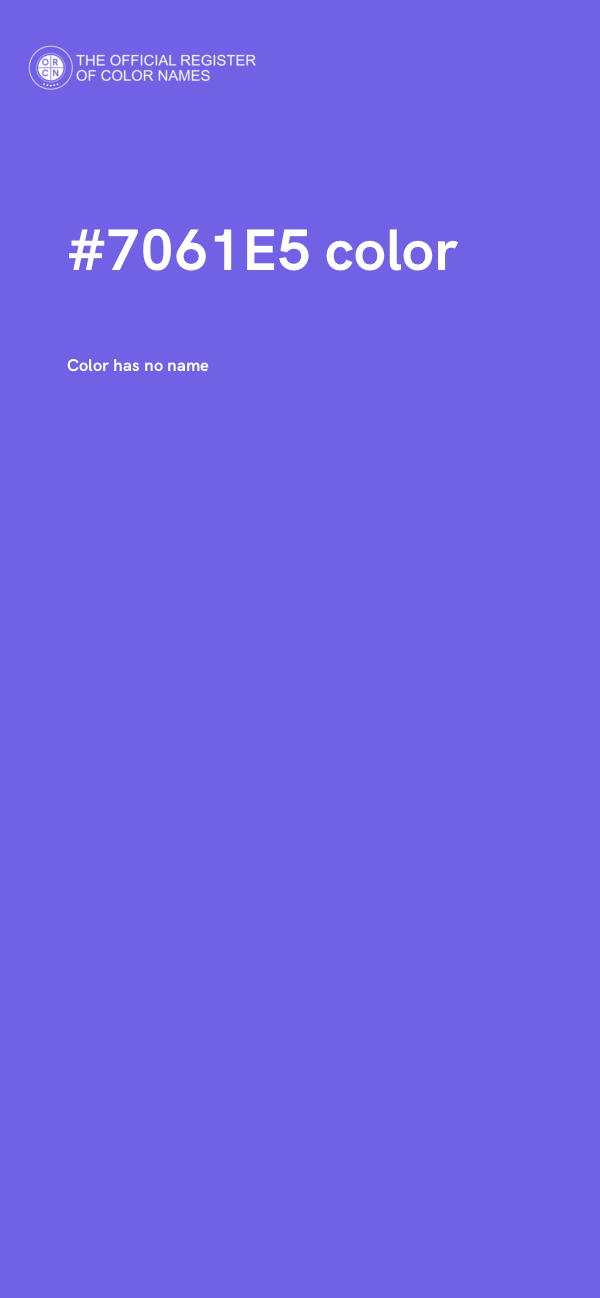 #7061E5 color image