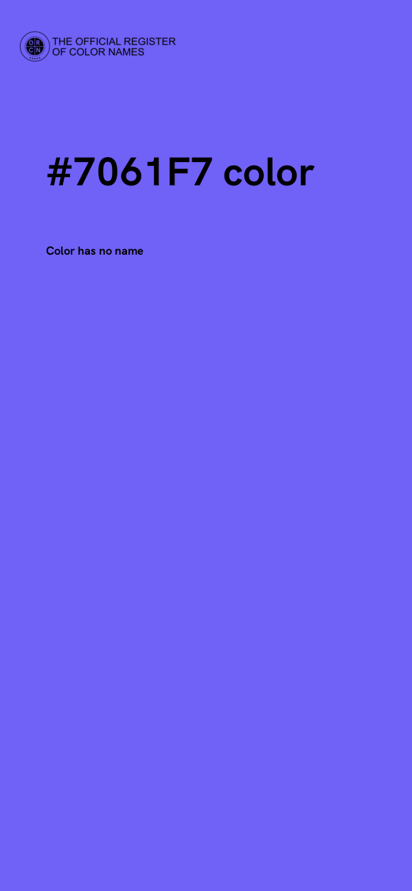 #7061F7 color image