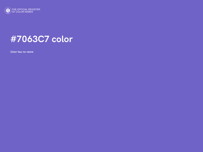#7063C7 color image