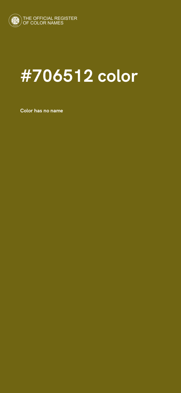 #706512 color image