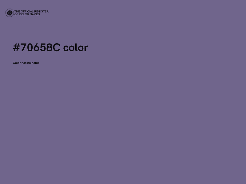 #70658C color image