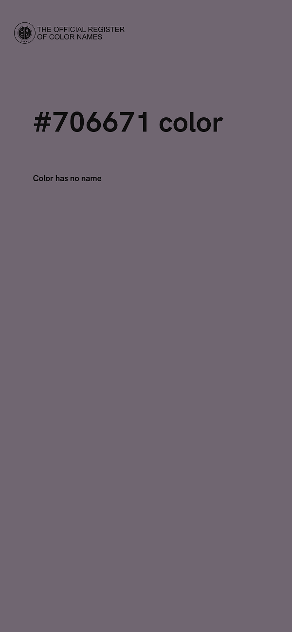 #706671 color image