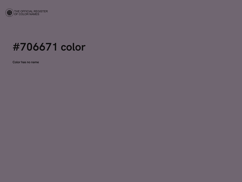 #706671 color image