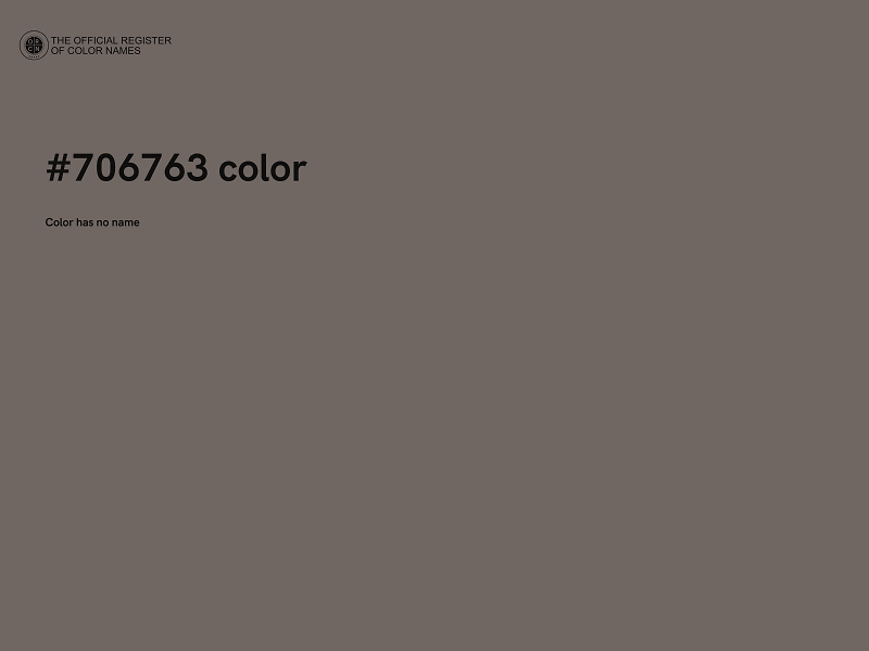 #706763 color image