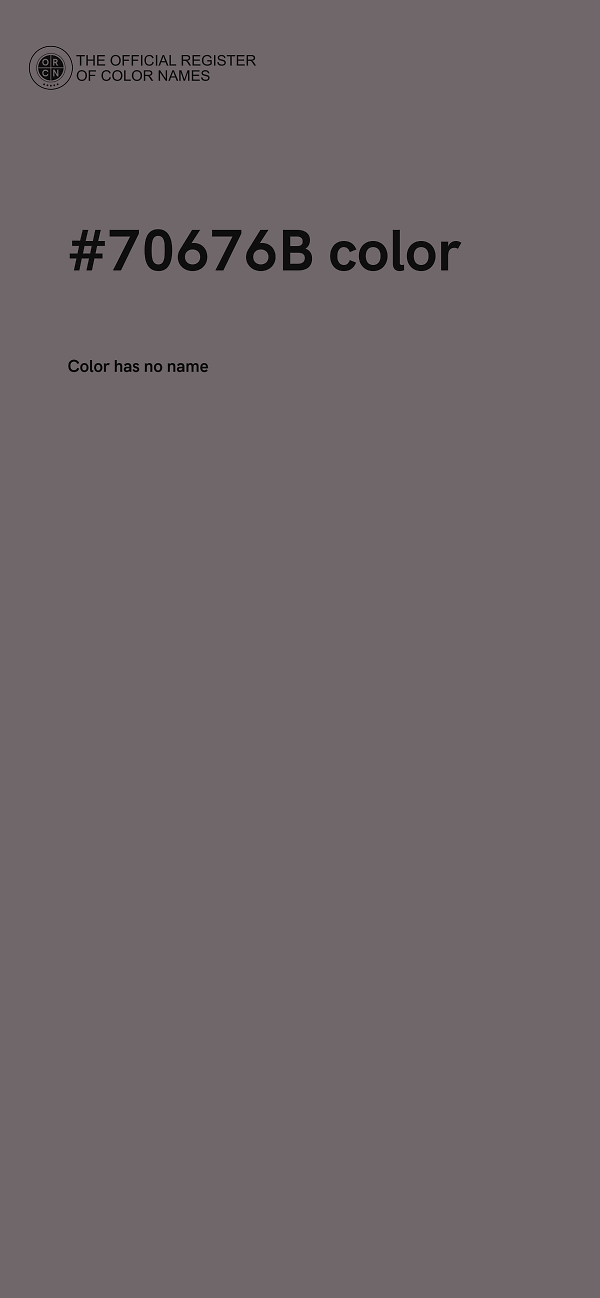 #70676B color image