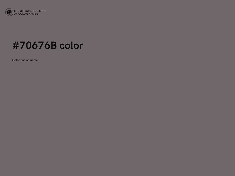 #70676B color image