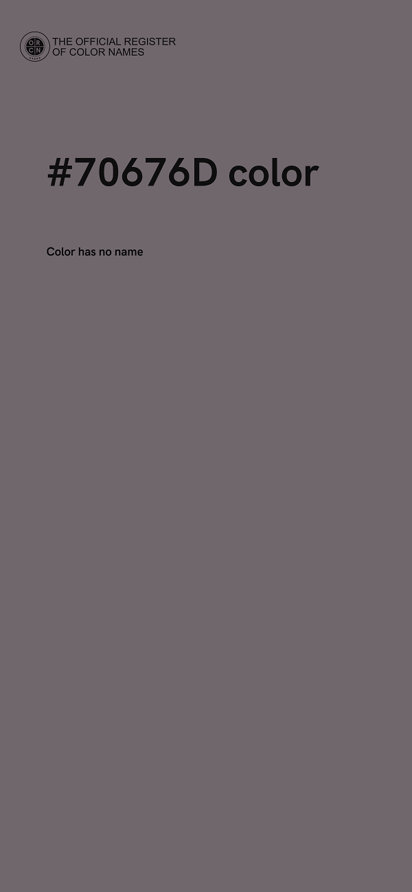 #70676D color image