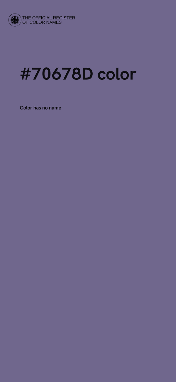 #70678D color image
