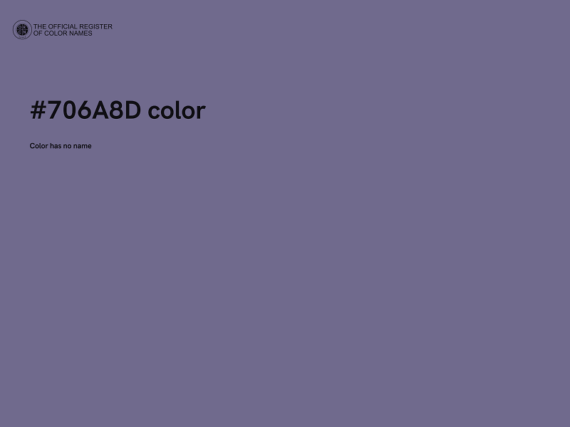 #706A8D color image