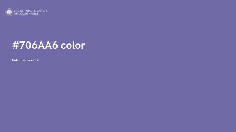 #706AA6 color image
