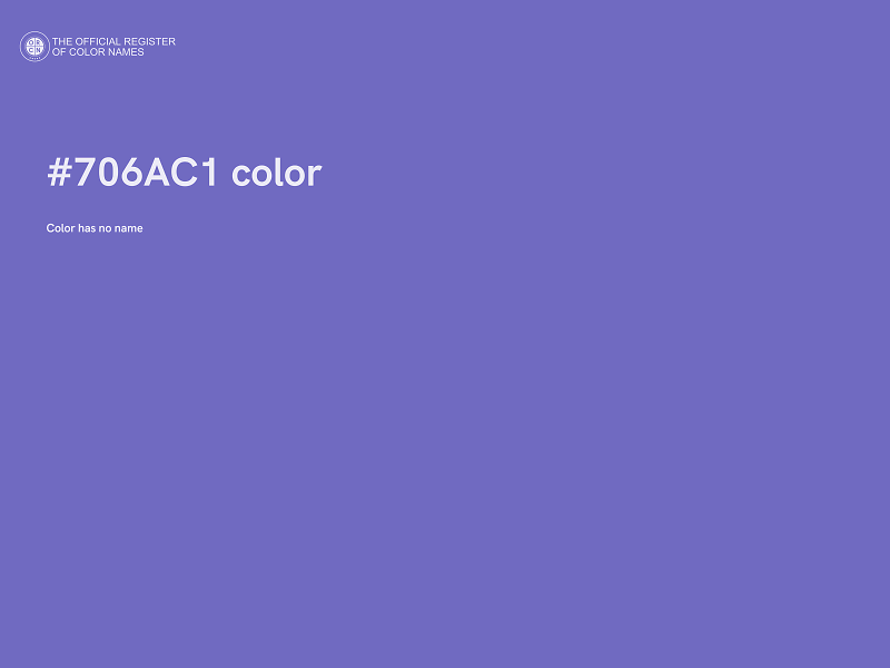 #706AC1 color image