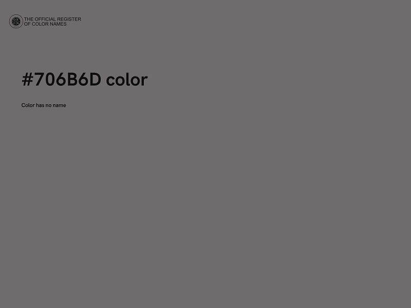 #706B6D color image