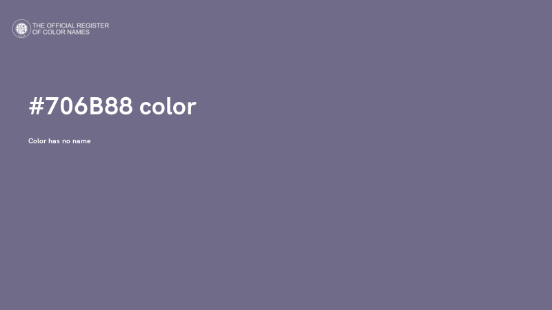 #706B88 color image