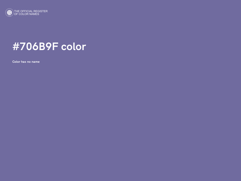 #706B9F color image