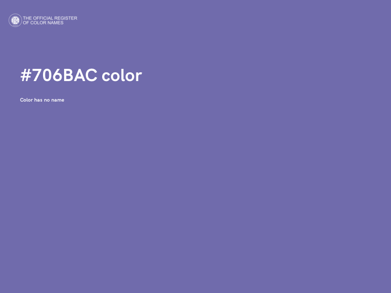 #706BAC color image
