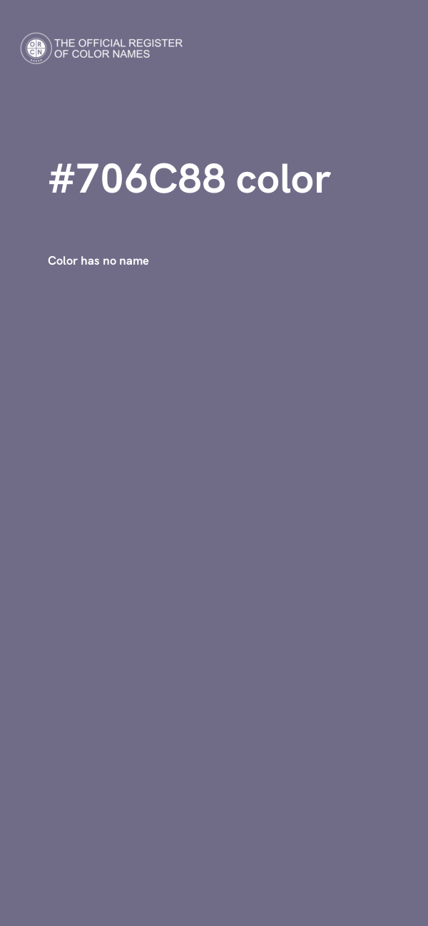 #706C88 color image