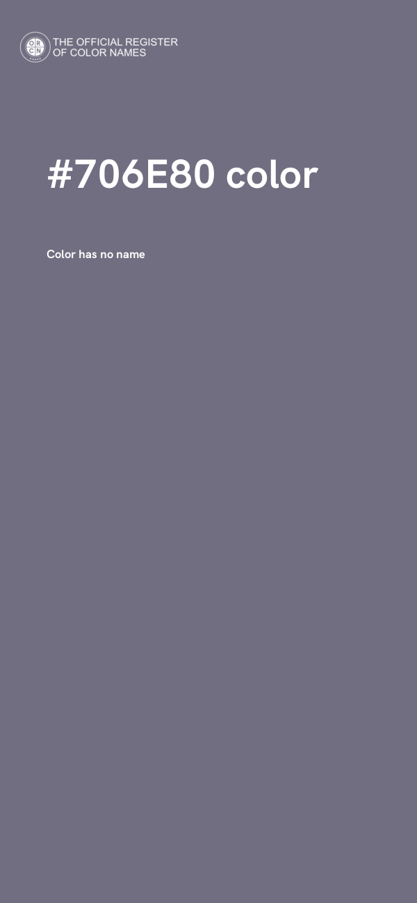 #706E80 color image