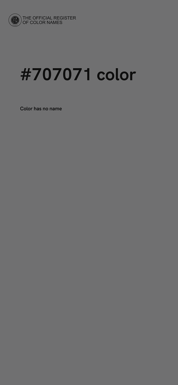 #707071 color image