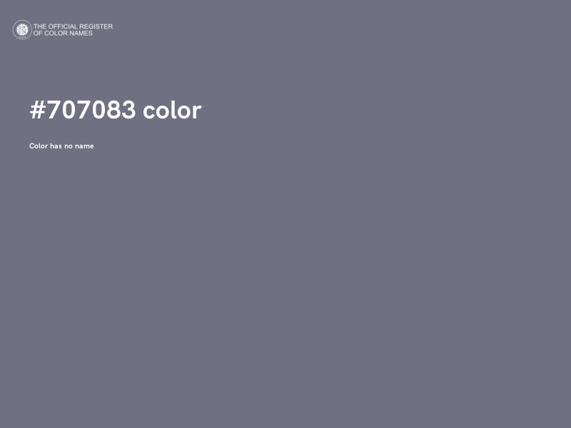 #707083 color image