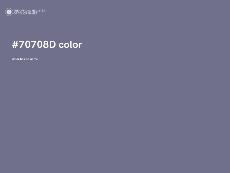 #70708D color image