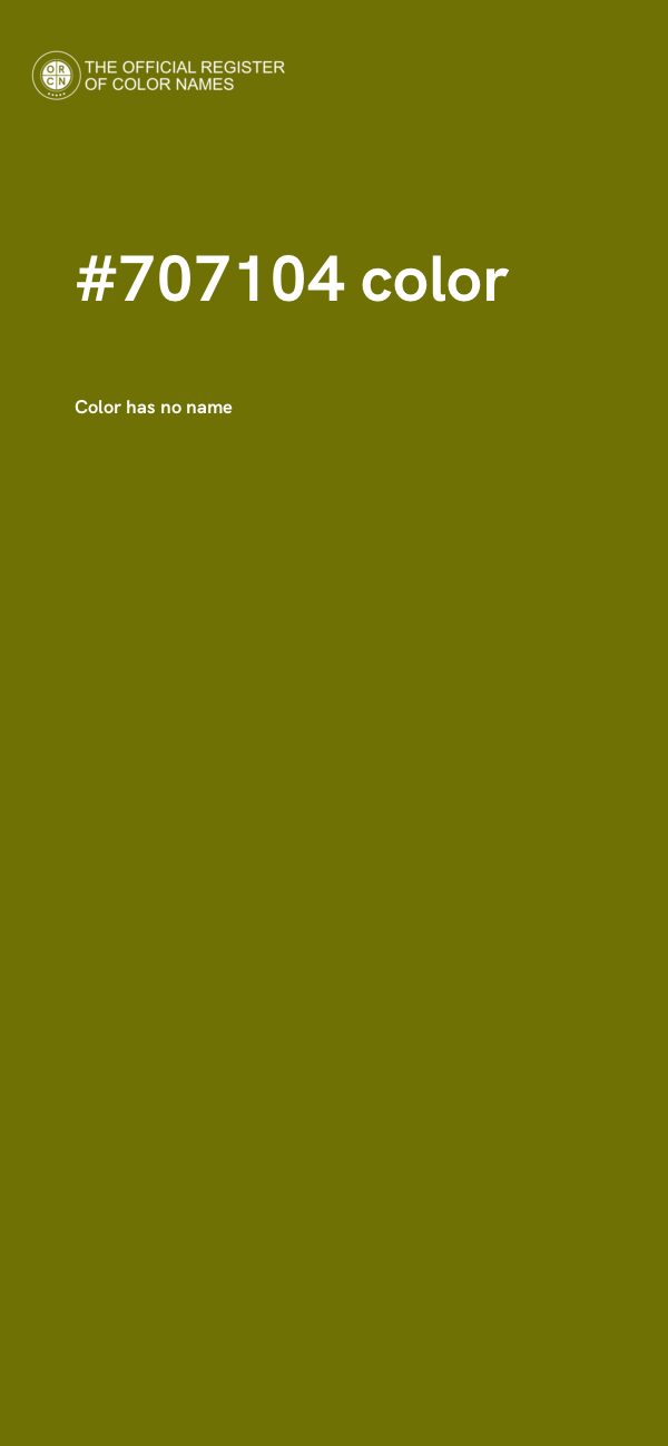 #707104 color image