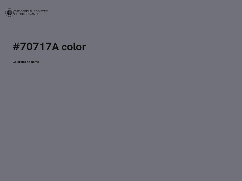 #70717A color image