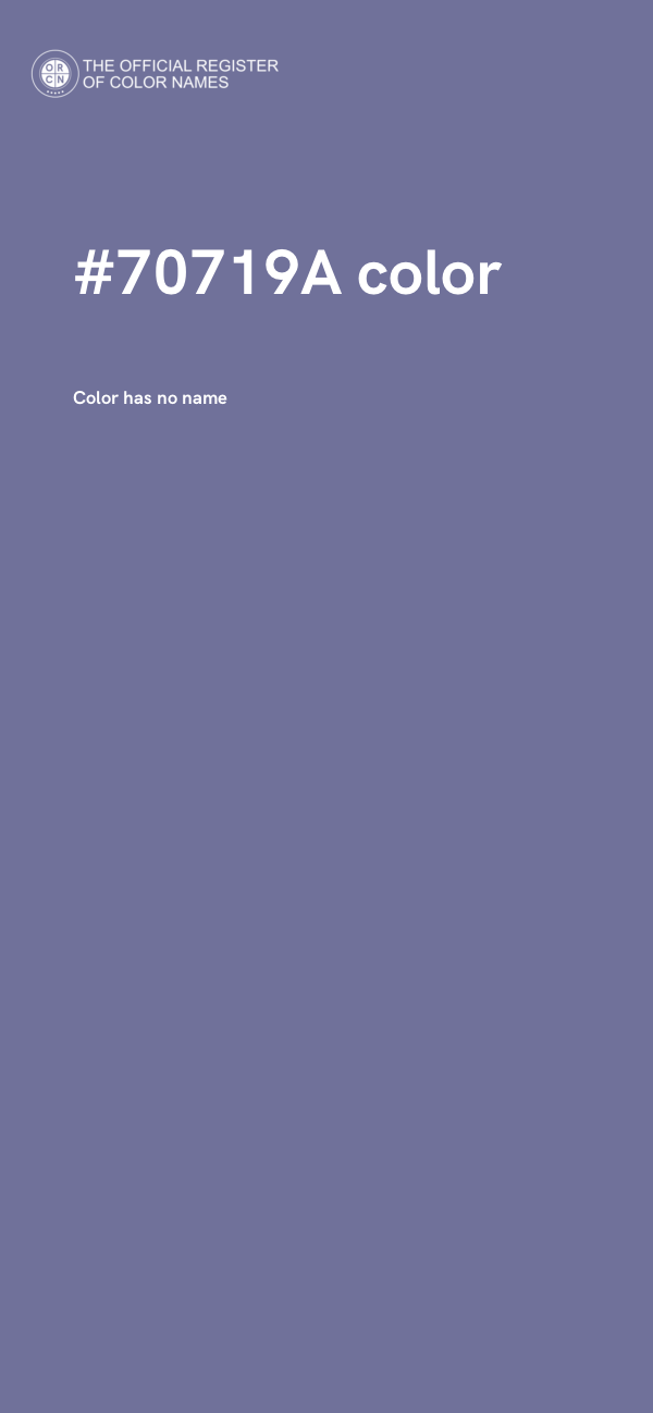 #70719A color image