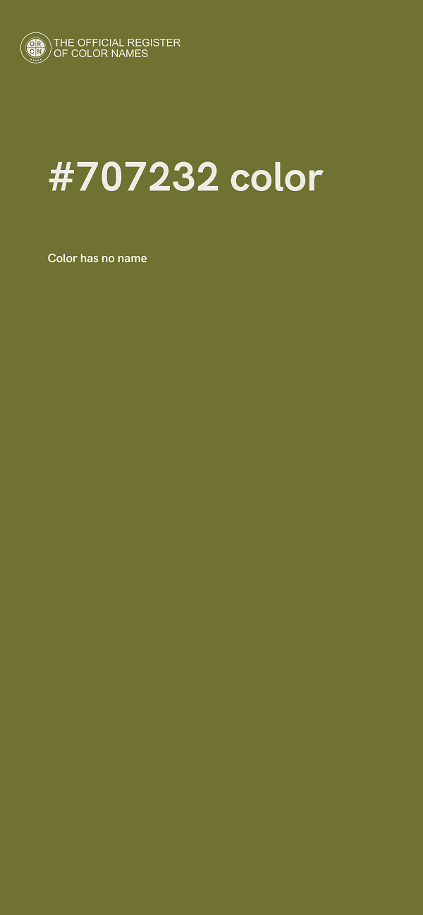#707232 color image