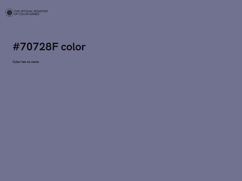 #70728F color image