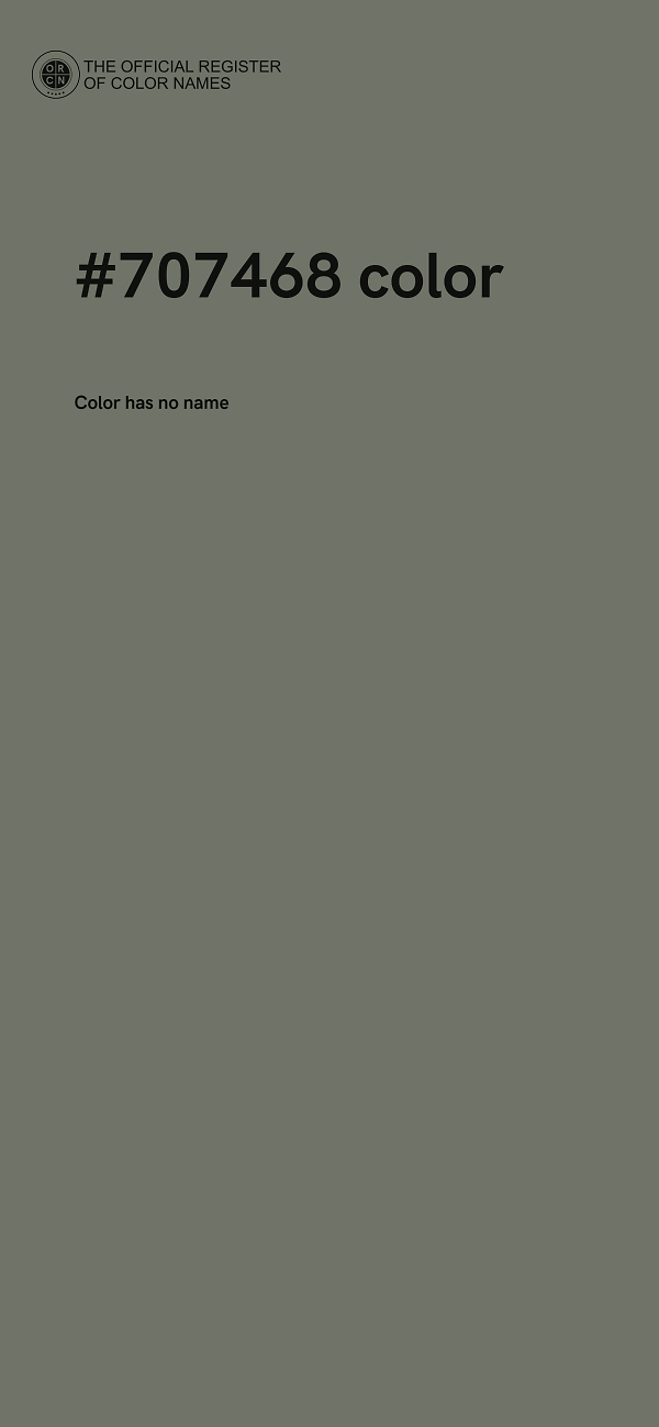 #707468 color image