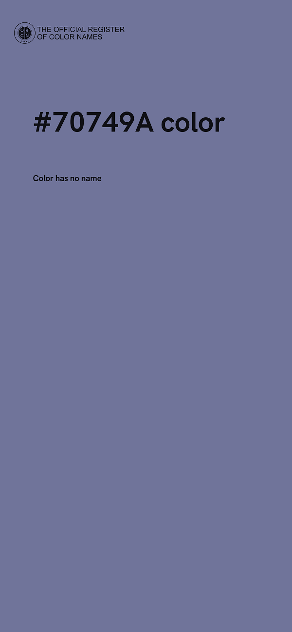 #70749A color image