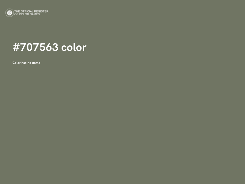 #707563 color image