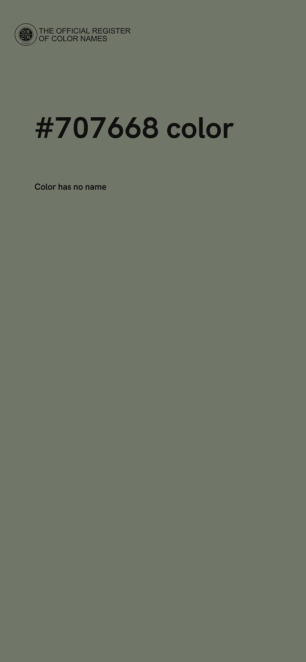 #707668 color image
