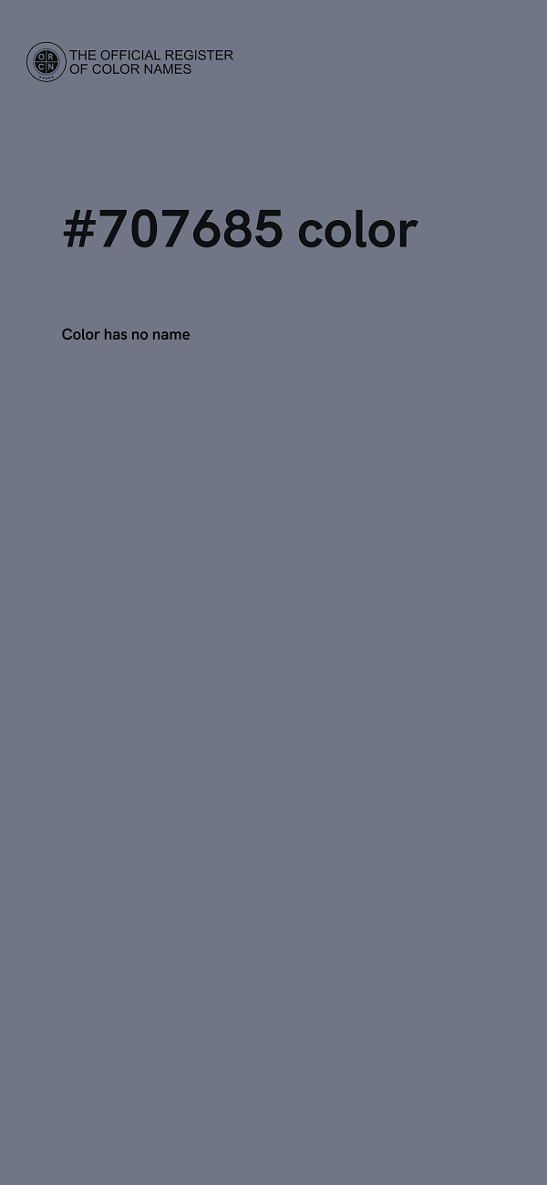 #707685 color image