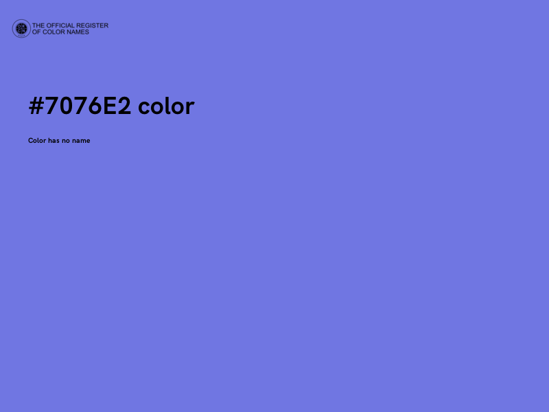 #7076E2 color image