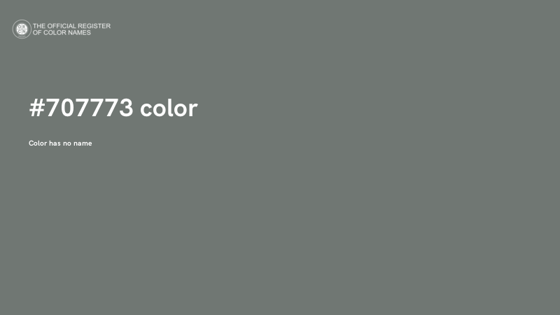 #707773 color image